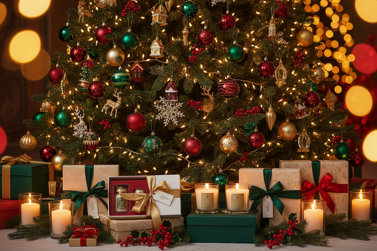 Can we add candle gifts under the tree